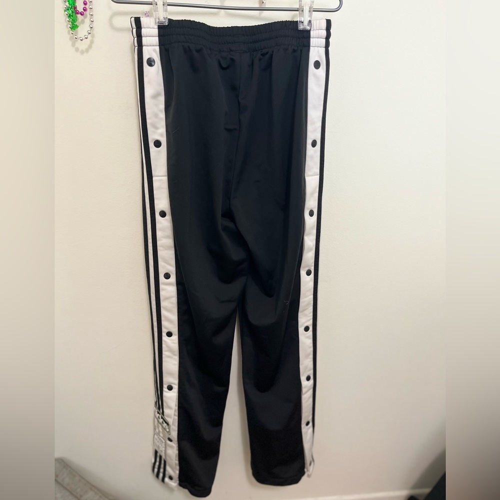 Button side adidas pants